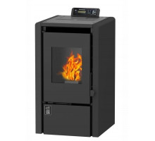 Камин пеллетный ZOTA A6H13 6 кВт WiFi black 00-00001291
