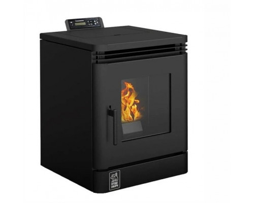 Камин пеллетный ZOTA B6H22 6 кВт WiFi black 00-00001293
