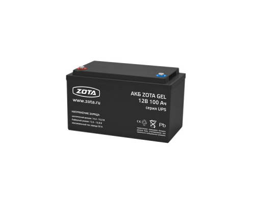 Аккумуляторная батарея ZOTA GEL 200-12 200 Ач 12 В AB3481101200