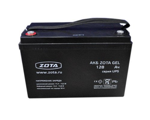 Аккумуляторная батарея ZOTA GEL 40-12 40 Ач 12 В AB3481101040